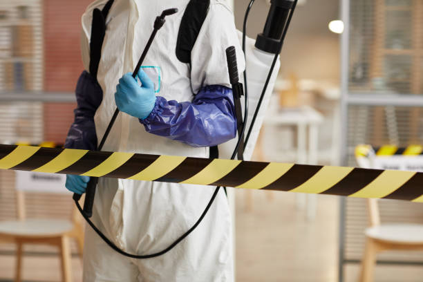 Professional Biohazard Cleanup technician working in Malabar, FL
